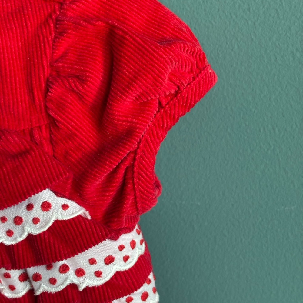 Hanna Andersson Red Corduroy Dress - Picture 5 of 12